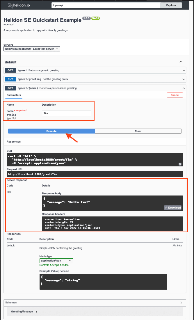 openapi ui screen capture greeting se expanded